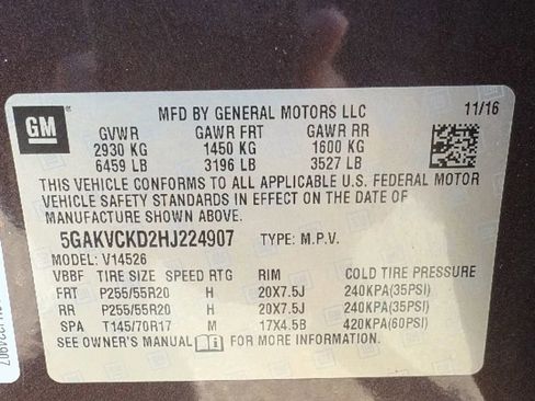 Used 2017 Buick Enclave Premium w/ Experience Buick Package image 34