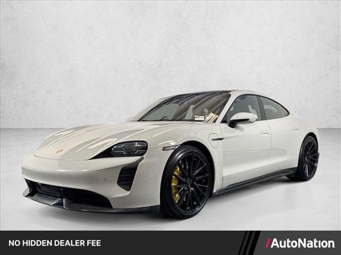 Certified 2021 Porsche Taycan Turbo S AWD/4WD image 1