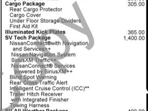 Used 2018 Nissan Pathfinder SV w/ SV Tech Package image 2