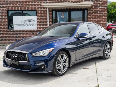 Used 2021 INFINITI Q50 Signature Edition w/ Cargo Package AWD/4WD image 1
