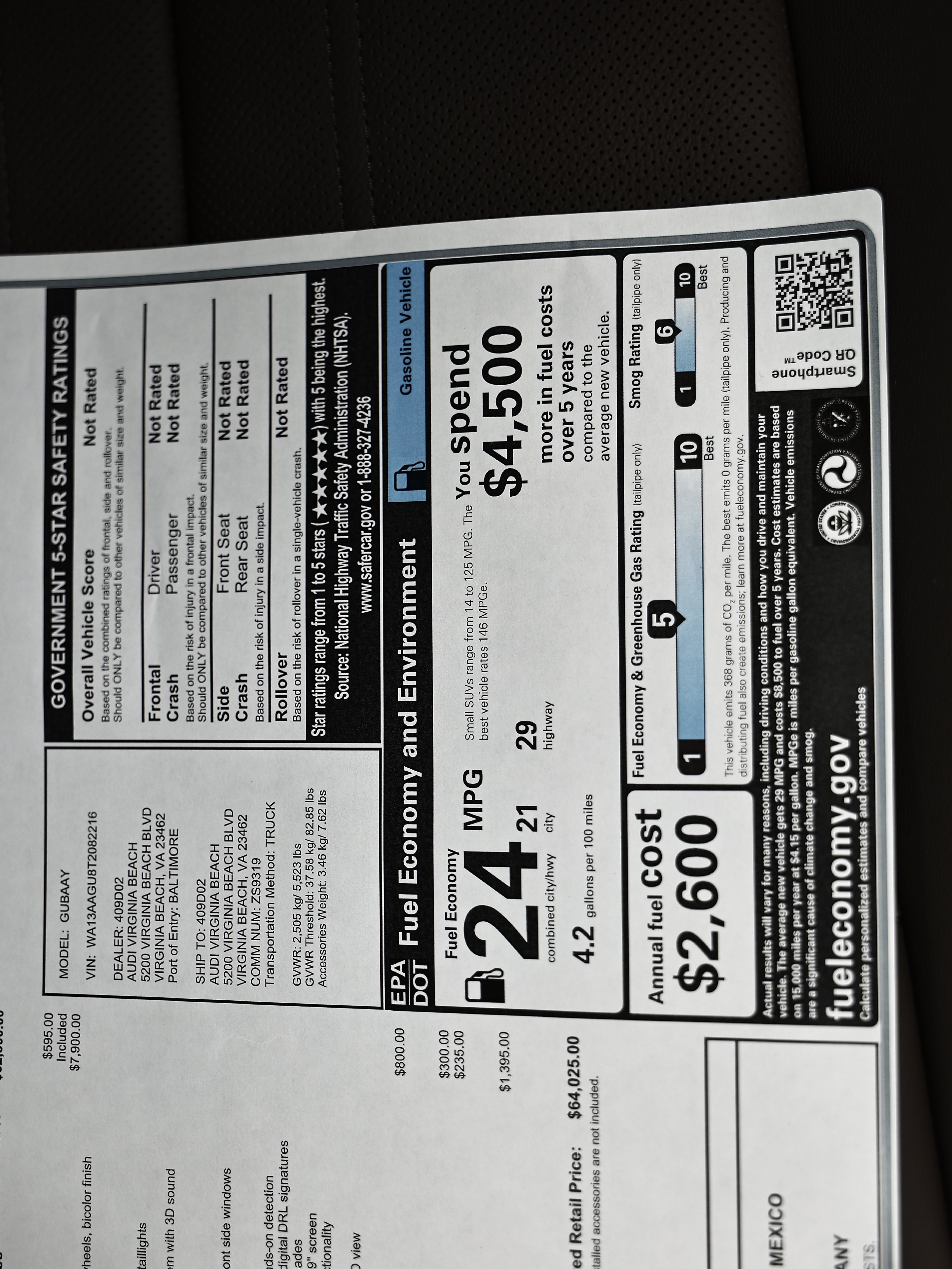 New 2026 Audi Q5 Prestige AWD/4WD image 26