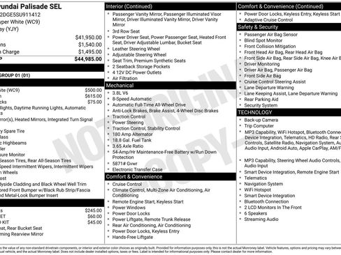 Used 2025 Hyundai Palisade SEL AWD/4WD image 34