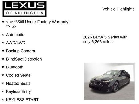 Used 2026 BMW 530i xDrive image 7