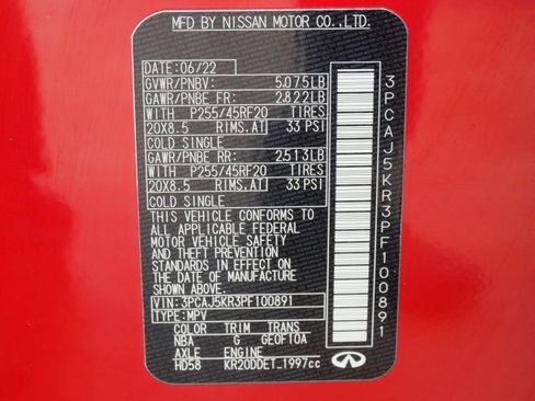 Used 2023 INFINITI QX55 Essential image 31