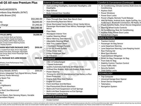 Certified 2025 Audi Q5 Premium Plus w/ Premium Plus image 18