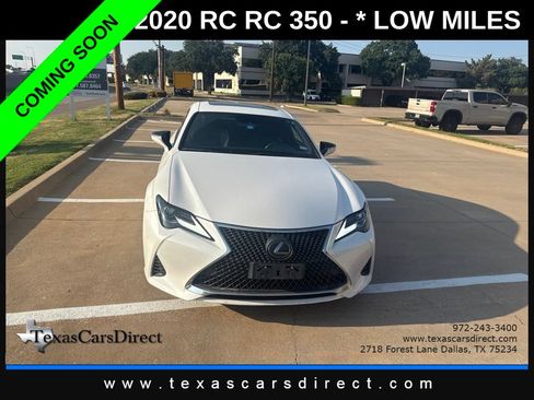 Used 2020 Lexus RC 350 w/ Premium Package RWD image 2