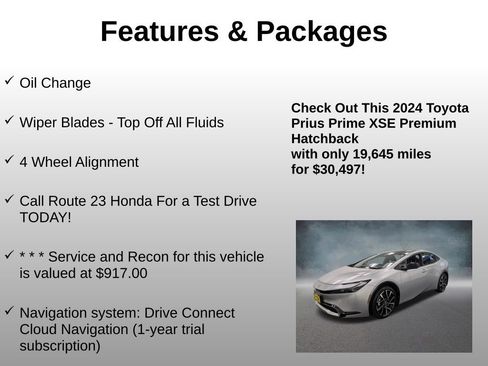 Used 2024 Toyota Prius Prime XSE Premium image 4