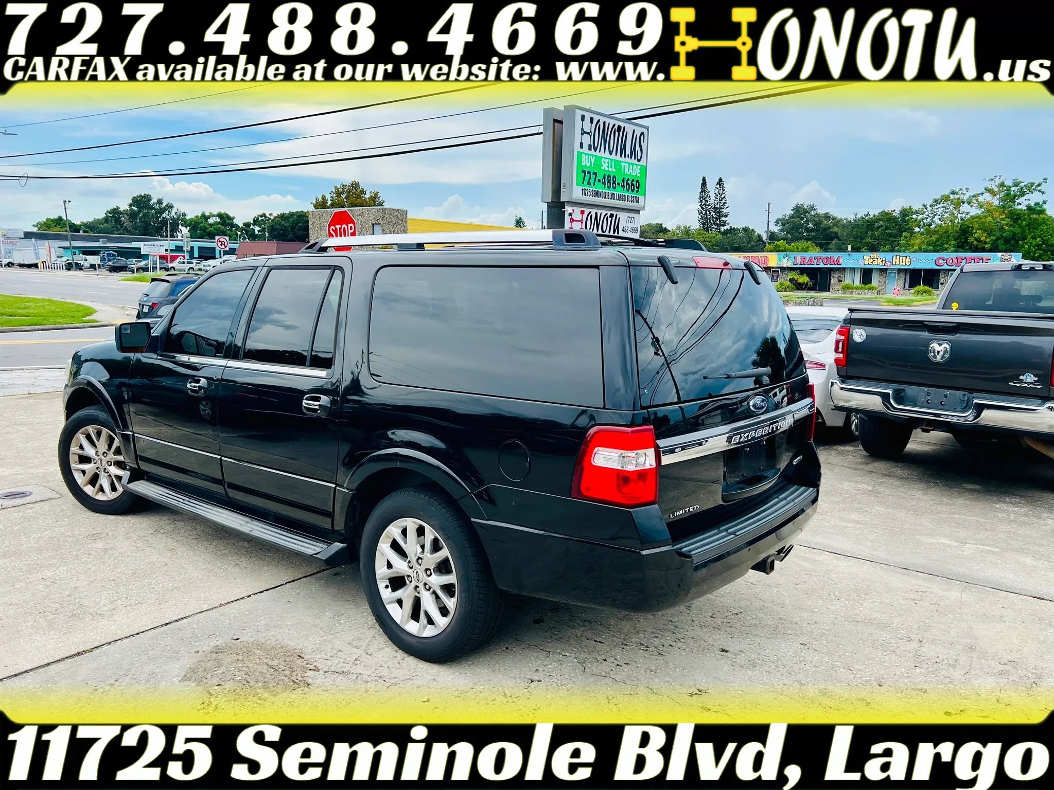 Used 2017 Ford Expedition EL Limited AWD/4WD image 5