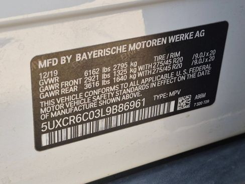Used 2020 BMW X5 xDrive40i w/ Convenience Package AWD/4WD image 15