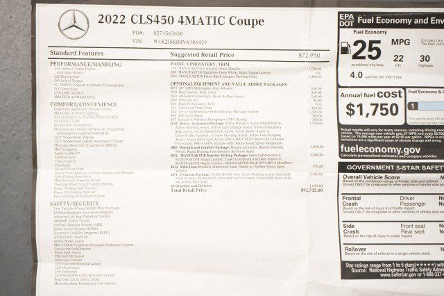 Used 2022 Mercedes-Benz CLS 450 4MATIC image 61