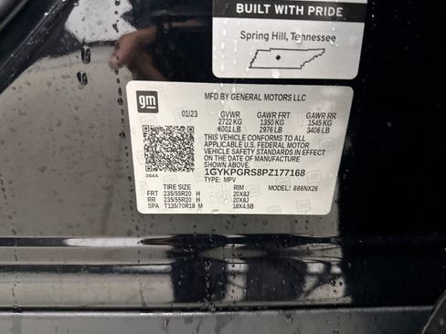 Used 2023 Cadillac XT6 Sport w/ Technology Package AWD/4WD image 11
