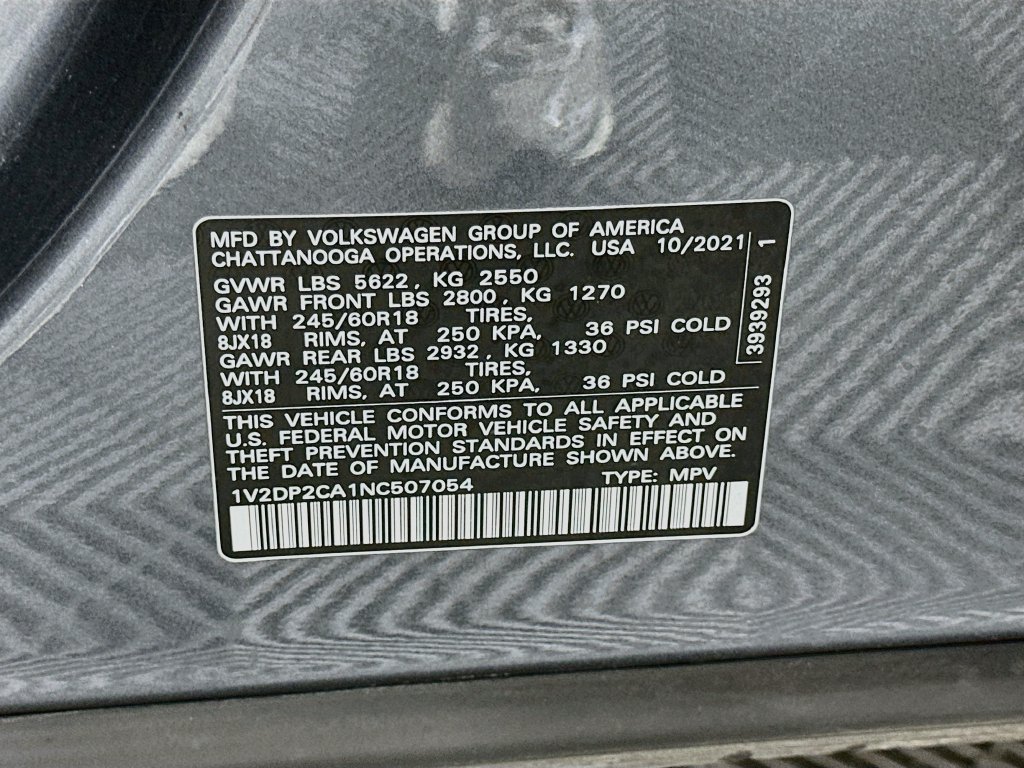 Used 2022 Volkswagen Atlas SE FWD image 33