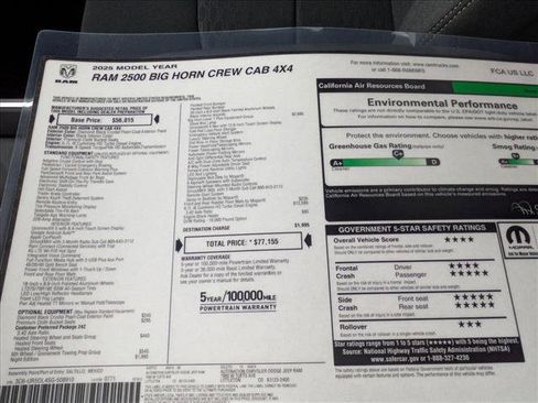 New 2025 RAM 2500 Big Horn image 18