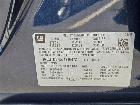 Used 2018 Chevrolet Colorado Z71 w/ Centennial Edition AWD/4WD image 22