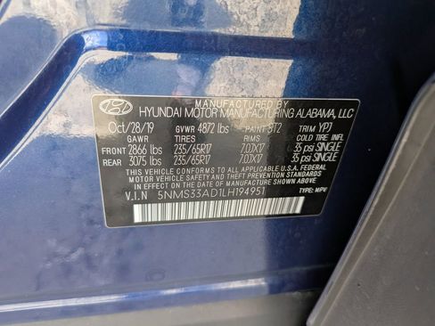 Used 2020 Hyundai Santa Fe SEL FWD image 36