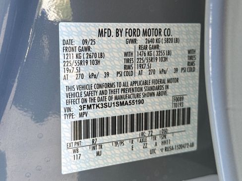 New 2025 Ford Mustang Mach-E Premium w/ Interior Protection Package AWD/4WD image 32