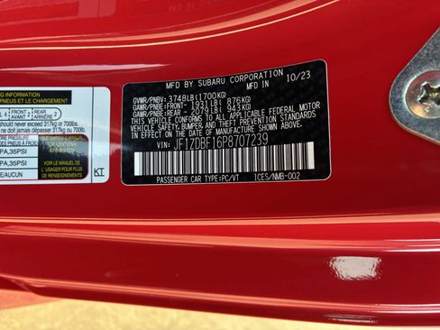 Used 2023 Subaru BRZ Limited RWD image 33
