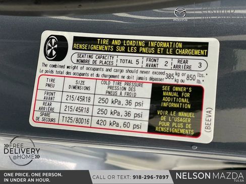 Certified 2025 MAZDA MAZDA3 Carbon image 52