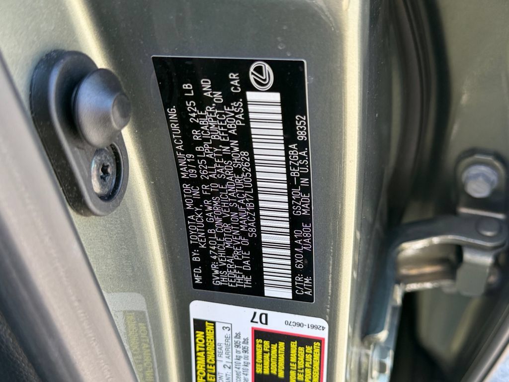 Used 2020 Lexus ES 350 w/ Accessory Package 2 FWD image 27