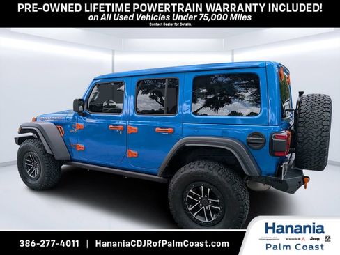 Used 2024 Jeep Wrangler Unlimited Rubicon w/ XTREMEE 35" Tire Package AWD/4WD image 5