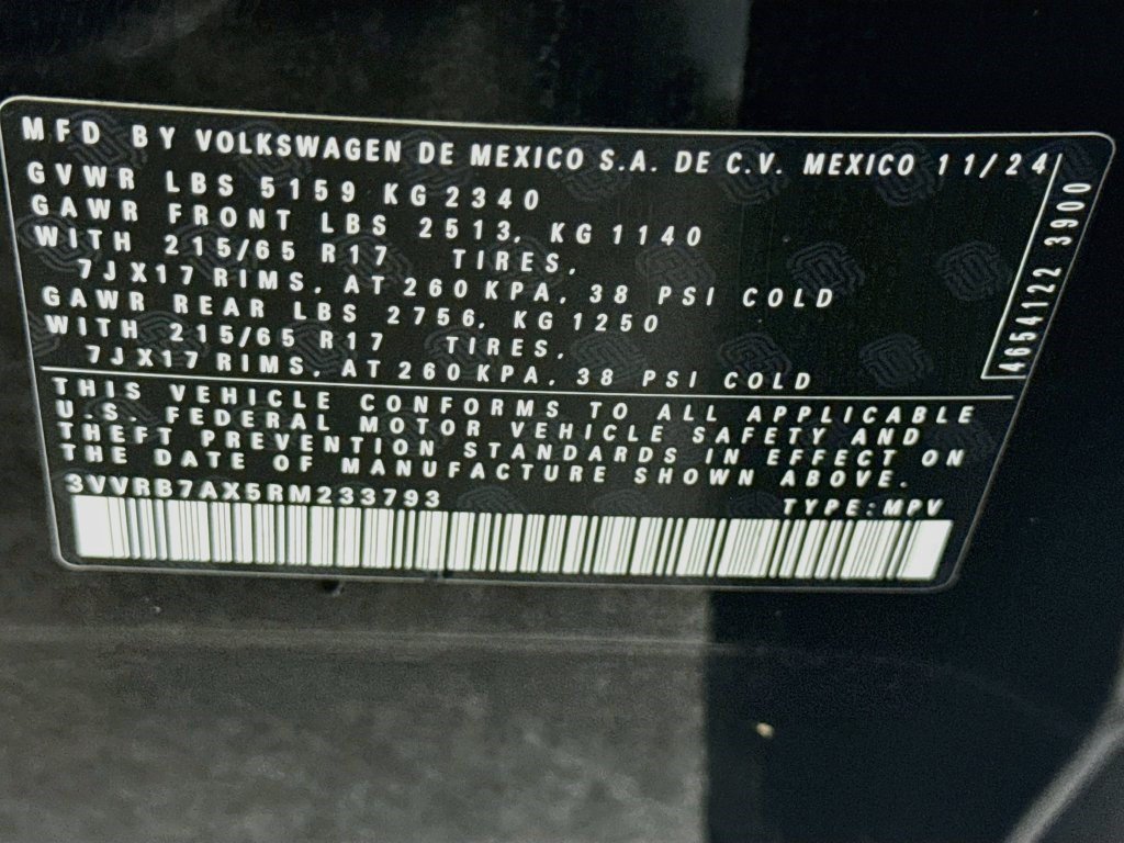 Used 2024 Volkswagen Tiguan S FWD image 39