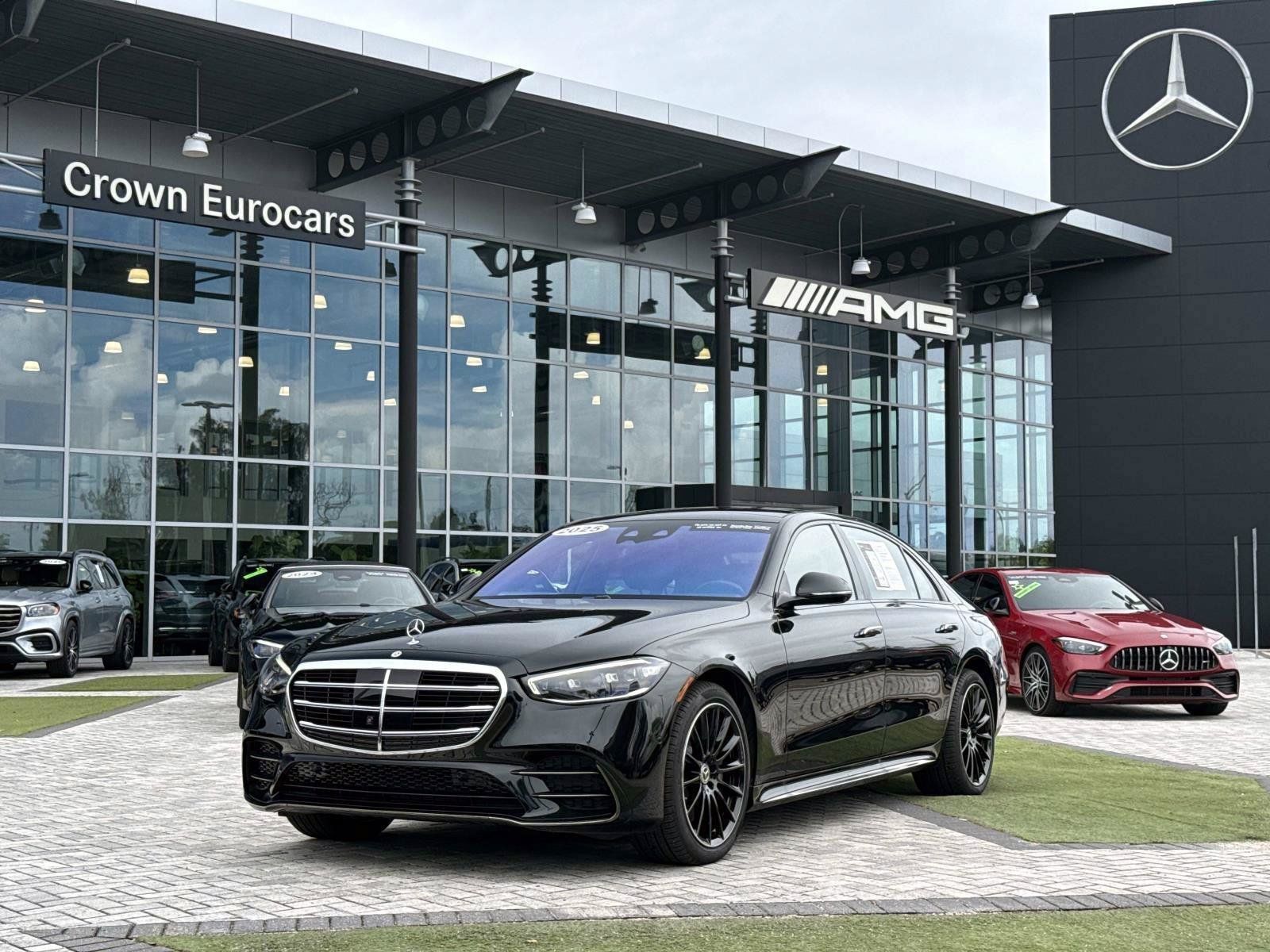 Certified 2025 Mercedes-Benz S 580e 4MATIC Sedan w/ AMG Line Package image 1