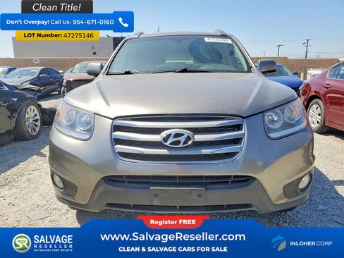Used 2012 Hyundai Santa Fe Limited AWD/4WD image 7