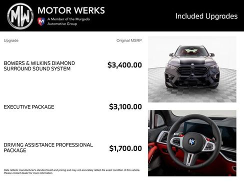 New 2026 BMW X5 M Competition w/ Executive Package image 4