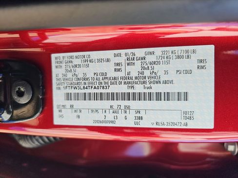 New 2026 Ford F150 XLT w/ Equipment Group 302A MID image 42