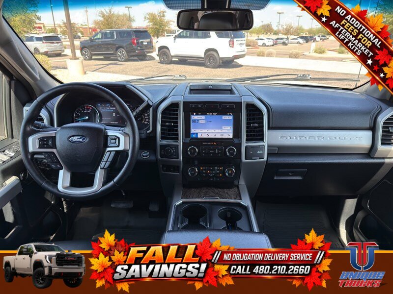 Used 2019 Ford F350 Lariat w/ Lariat Ultimate Package AWD/4WD image 32