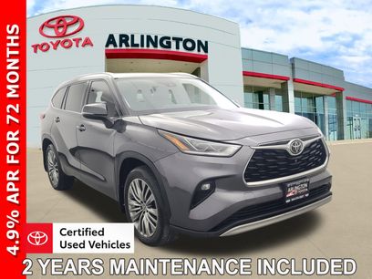 Certified 2021 Toyota Highlander Platinum