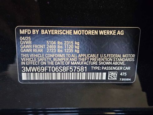 Used 2025 BMW M340i xDrive w/ Premium Package AWD/4WD image 34