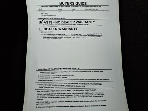 Used 2015 GMC Acadia SLE image 37