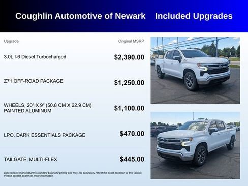 Used 2022 Chevrolet Silverado 1500 LT w/ Z71 Off-Road Package AWD/4WD image 3