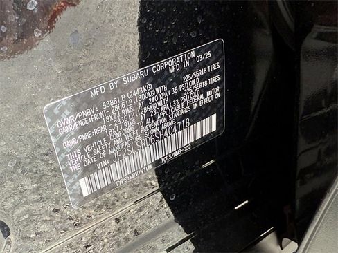 Certified 2025 Subaru Forester Limited w/ Popular Package image 29