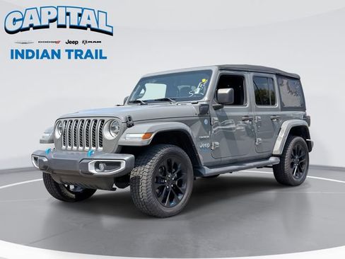 Used 2022 Jeep Wrangler Unlimited Sahara AWD/4WD image 1