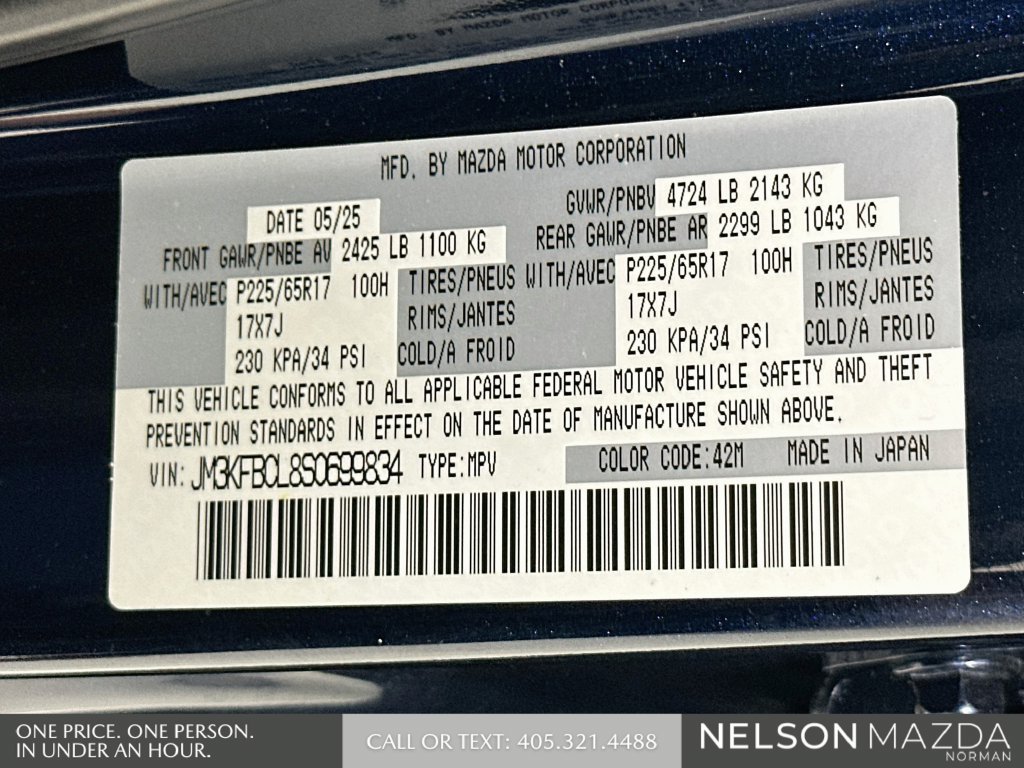 Certified 2025 MAZDA CX-5 AWD 2.5 S w/ Preferred Package image 33