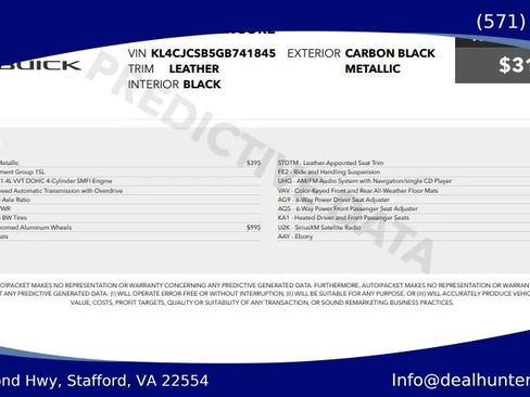 Used 2016 Buick Encore Leather FWD image 32