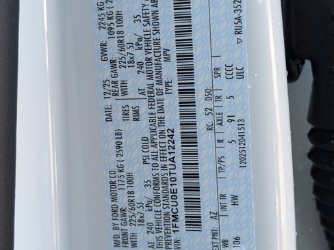 New 2026 Ford Escape SE image 26