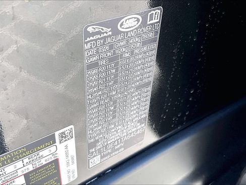 New 2026 Land Rover Range Rover Sport Dynamic SE AWD/4WD image 13