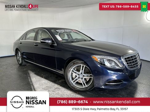 Used 2016 Mercedes-Benz S 550 4MATIC Sedan image 1