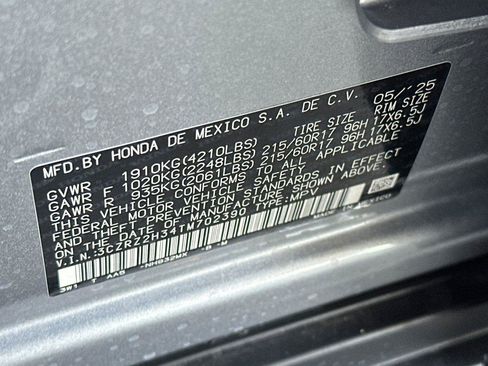 New 2026 Honda HR-V LX image 33