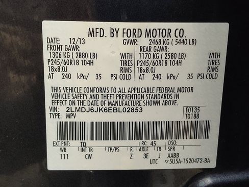 Used 2014 Lincoln MKX w/ Equipment Group 101A image 33