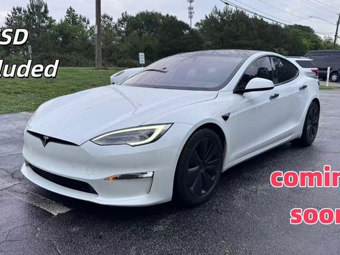 Used 2021 Tesla Model S Long Range AWD/4WD image 1