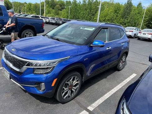 Used 2021 Kia Seltos SX w/ SX Sunroof Package AWD/4WD image 1