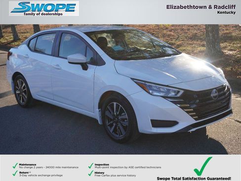 New 2025 Nissan Versa SV w/ Trunk Package image 1