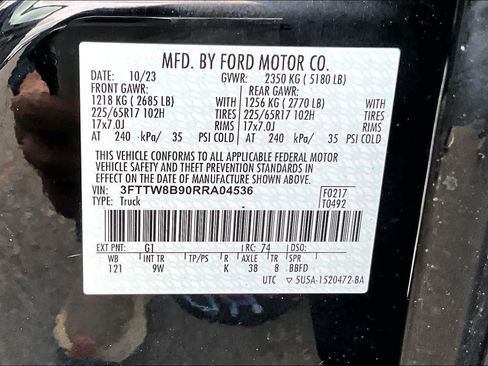 Used 2024 Ford Maverick XL w/ Equipment Group 100A Standard AWD/4WD image 21