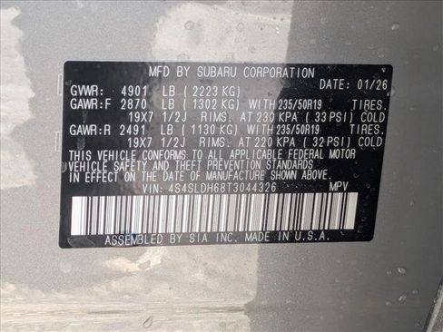 New 2026 Subaru Forester Touring image 18