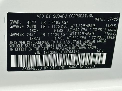 New 2025 Subaru Crosstrek 2.5i Limited image 26