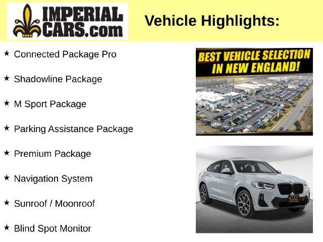 Used 2024 BMW X4 xDrive30i w/ Premium Package AWD/4WD image 3